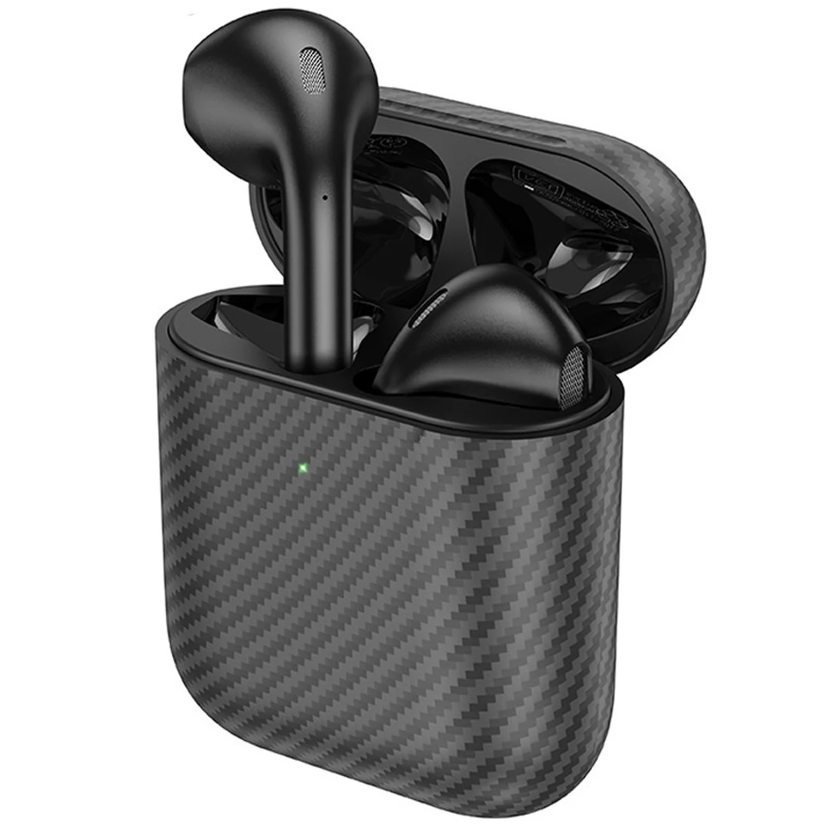 Беспроводные TWS наушники Hoco EW41 Plus (carbon fiber pattern version) Black