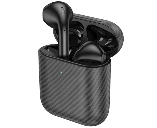 Беспроводные TWS наушники Hoco EW41 Plus (carbon fiber pattern version) Black