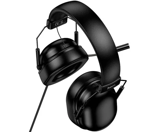 Накладные наушники Hoco W113 Dynamic (USB7.1+3.5mm/2m) Black