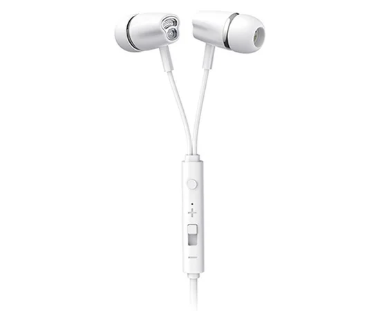 Проводные наушники Joyroom JR-EL114 с микрофоном Белый