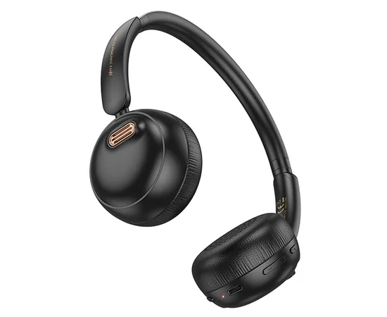 Накладні бездротові навушники Hoco W62 Verso retro Black