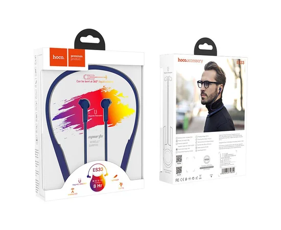 Bluetooth наушники HOCO ES33 Синий