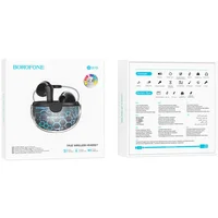 Беспроводные TWS наушники BOROFONE BW15 Black