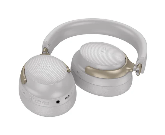 Накладні бездротові навушники Hoco W53 Plus Tone ANC Gray