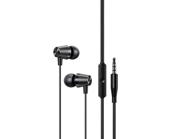 Наушники Usams EP-42 с микрофоном (3.5mm/1.2m) Черный