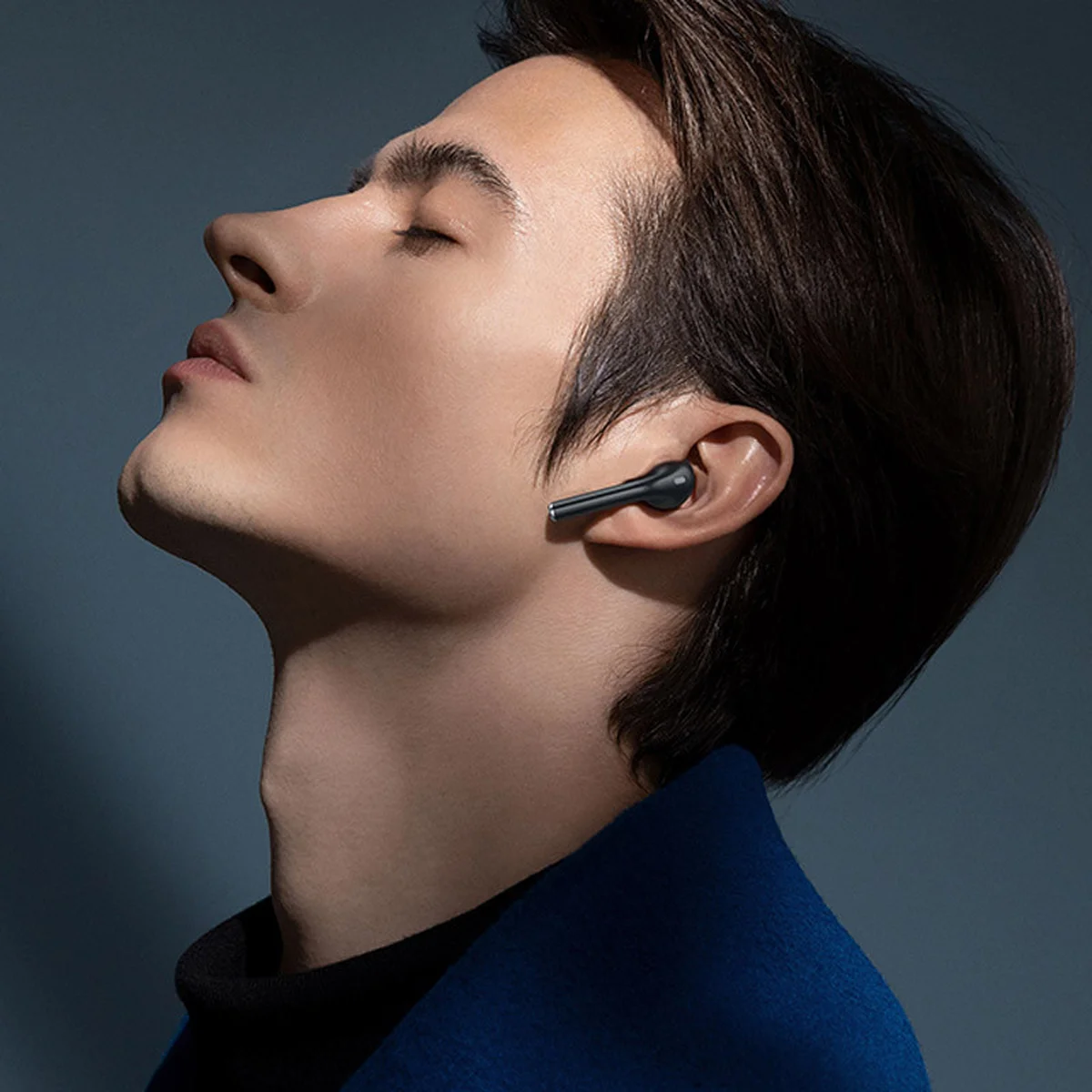 Беспроводные TWS наушники Hoco EW41 Plus (carbon fiber pattern version) Black