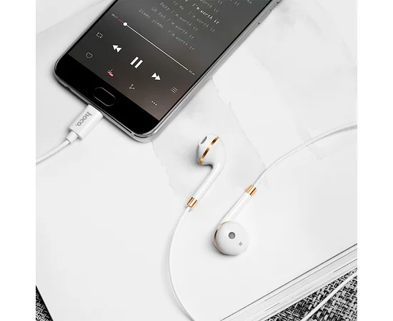 Гарнитура HOCO L8 Type-C Белый