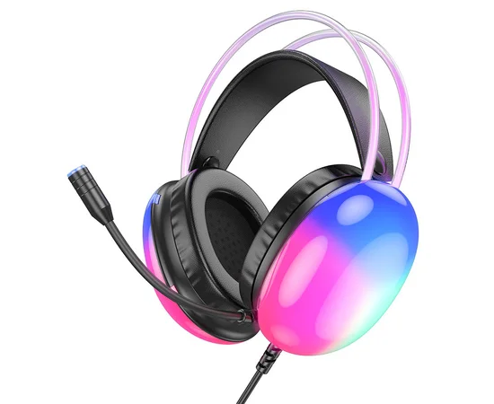 Накладные наушники Hoco W109 Rich gaming Black