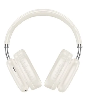 Накладні бездротові навушники Hoco W52 Wonderful Milky White