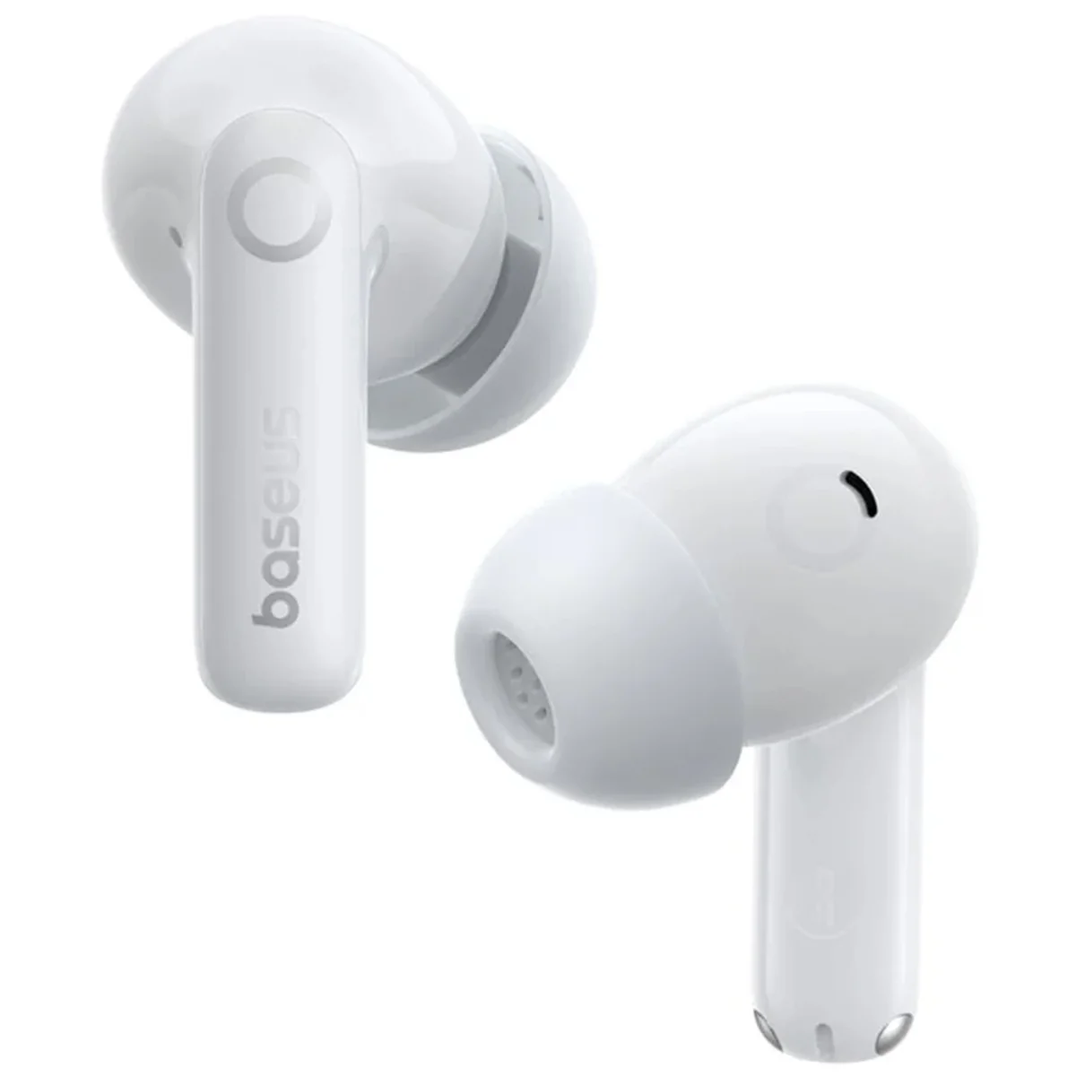 Беспроводные TWS наушники Baseus Bass BP1 ANC+ENC (A00107) Moon White