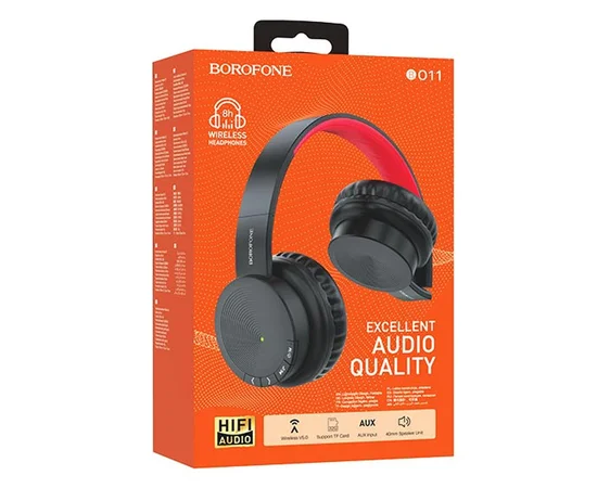 Bluetooth наушники BOROFONE BO11 Черный