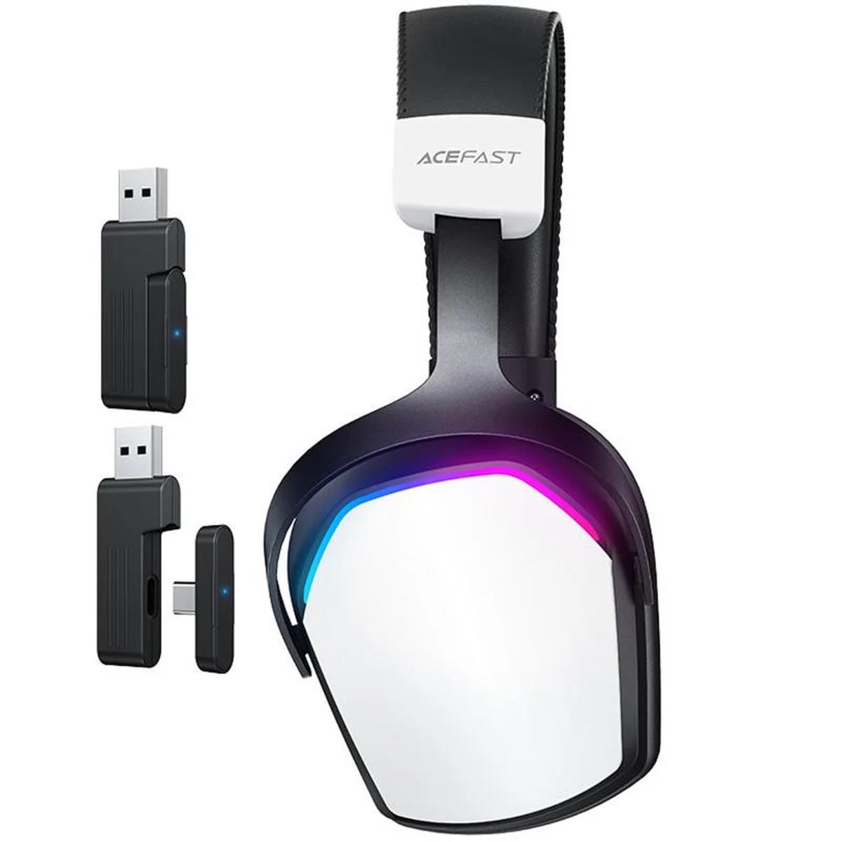 Накладные беспроводные наушники Acefast H11 Gaming White