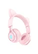 Наушники Hoco W39 Cat ear Pink