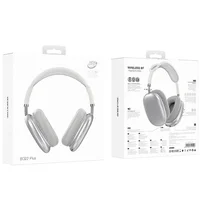 Накладные беспроводные наушники BOROFONE BO22 Plus Elegant Silver