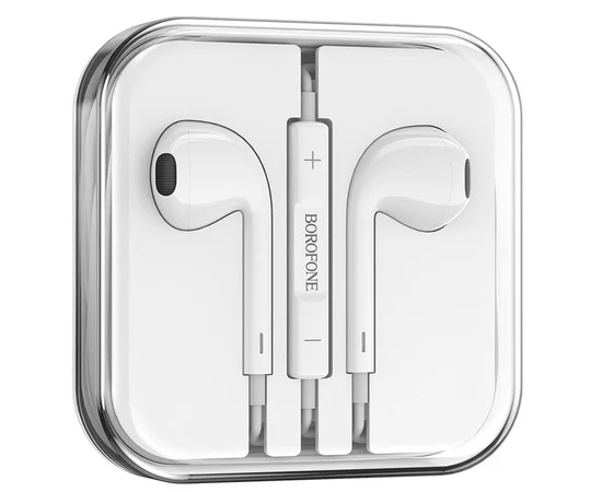 Наушники Borofone BM56 3.5mm Белый
