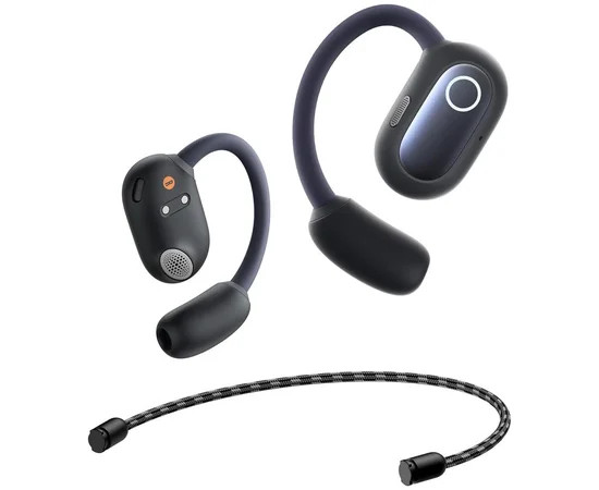 Беспроводные TWS наушники Baseus Eli Fit OS Open-Ear (A00073200) Cosmic Black