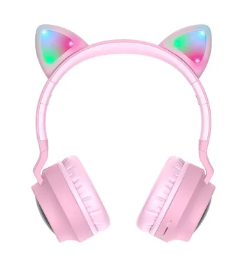 Bluetooth гарнитура Hoco W27 Розовый
