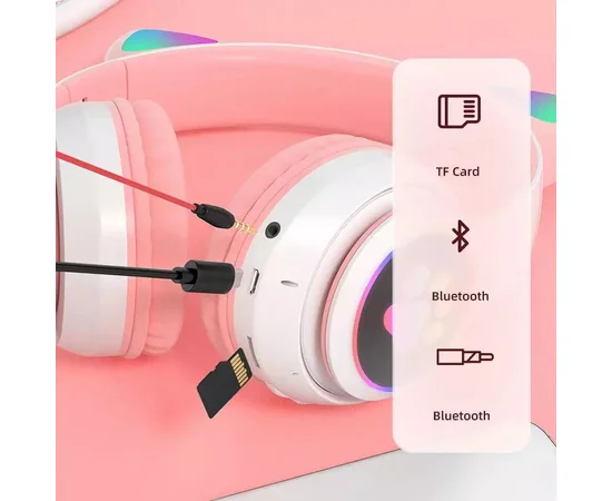 Bluetooth наушники Tucci STN-28 Розовый