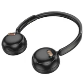 Накладные беспроводные наушники Hoco W62 Verso retro Black