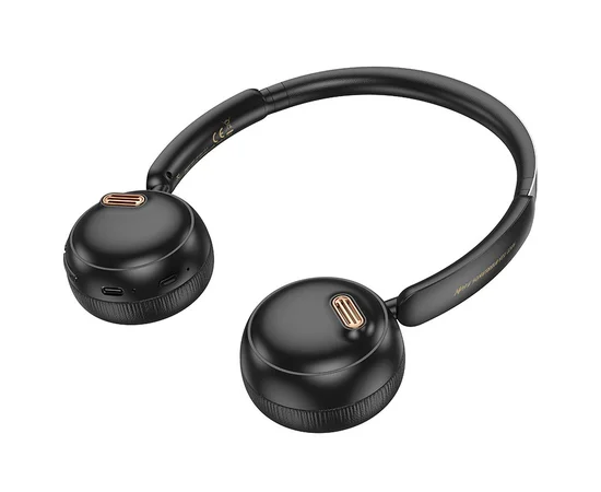 Накладні бездротові навушники Hoco W62 Verso retro Black