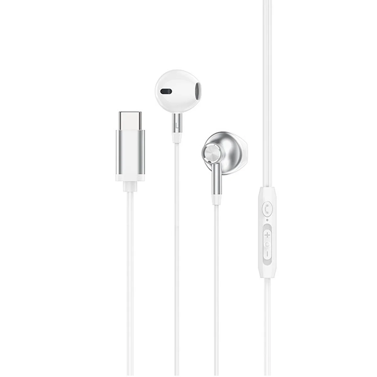 Стерео Навушники Hoco L13 Type-C Білий