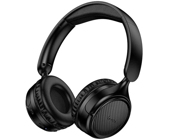 Накладные беспроводные наушники Hoco W66 Wave Black
