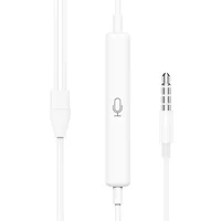 Наушники Borofone BM56 3.5mm Белый