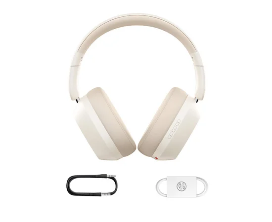 Накладные беспроводные наушники Baseus Bass 35 Max (A00070800) Stellar White