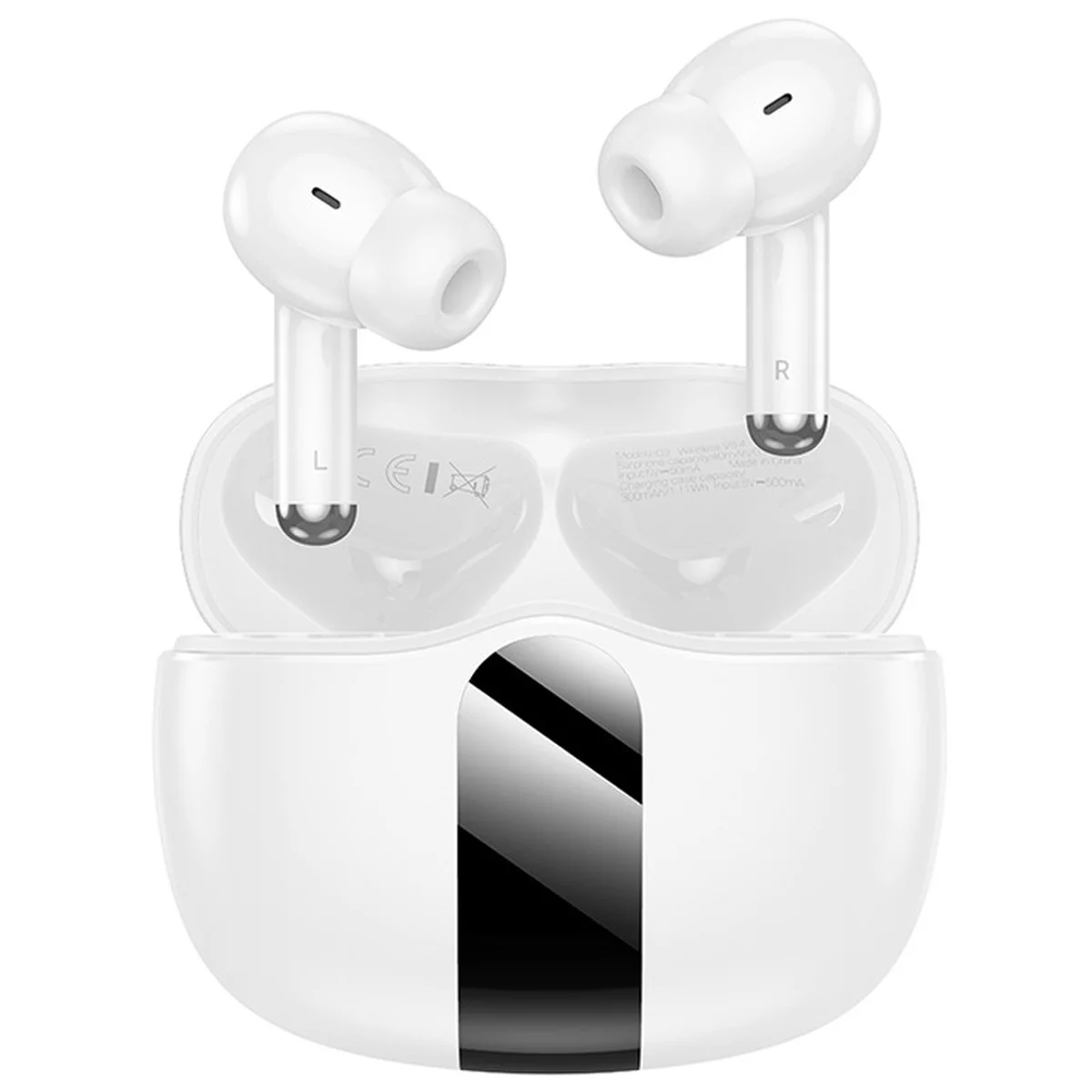 Беспроводные TWS наушники BOROFONE FQ3 Soulmate ANC+ENC White