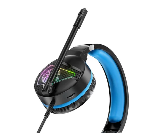 Стерео Наушники Hoco W104 Drift Голубой