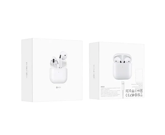 Беспроводные TWS наушники BOROFONE BW34 White