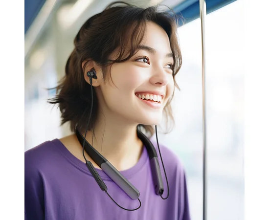 Bluetooth наушники Acefast N1 neck-hanging Black