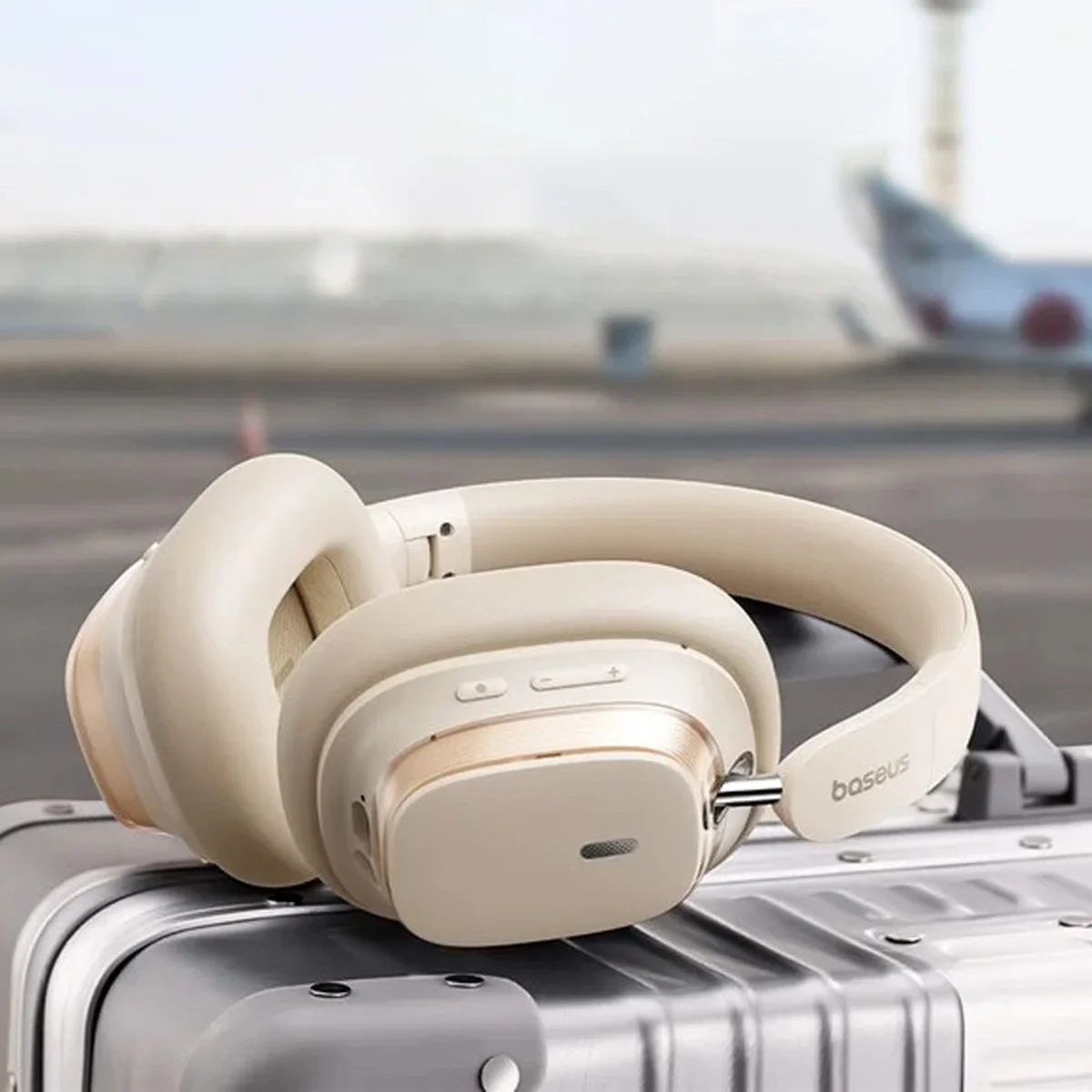 Накладные беспроводные наушники Baseus Bowie H1s Noise-Cancellation (A00075301) Stellar White