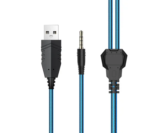 Стерео Навушники Hoco W105 Joyful Синій