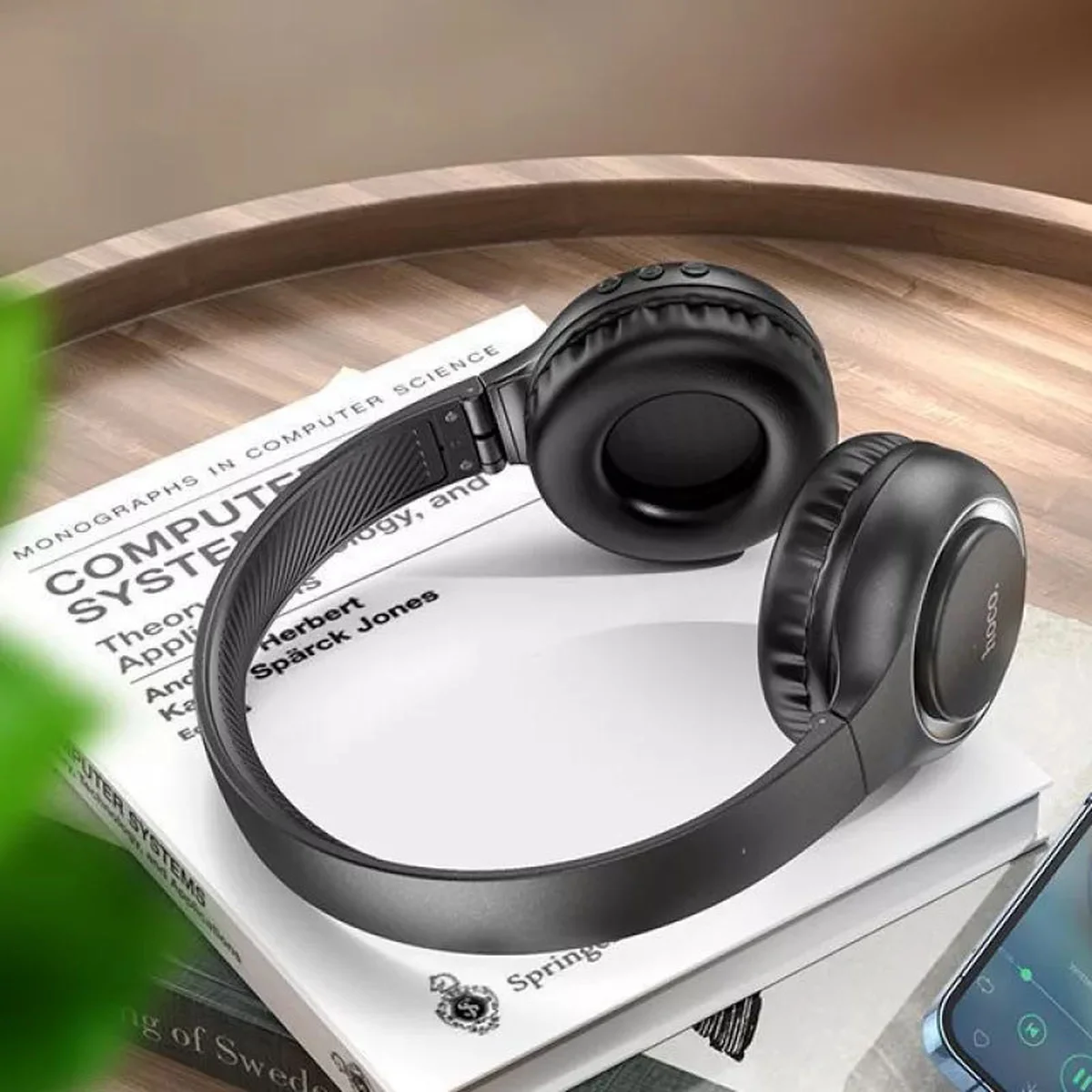 Bluetooth наушники Hoco W41 Charm Black