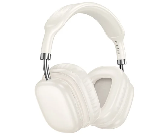 Накладні бездротові навушники Hoco W52 Wonderful Milky White