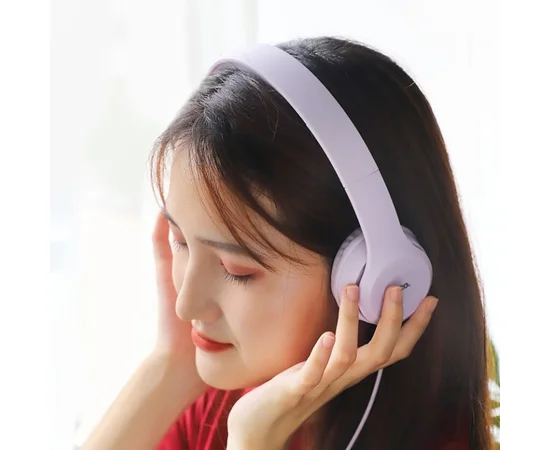 Bluetooth гарнітура Hoco W21 Фіолетовий