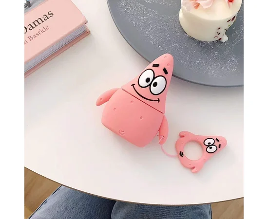 Силиконовый футляр SpongeBob series для наушников AirPods patrick