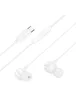 Наушники Borofone BM94 Sonar universal (Type-C/1.2m) White