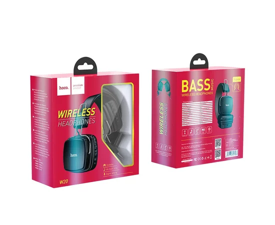 Bluetooth наушники HOCO W20 Черный