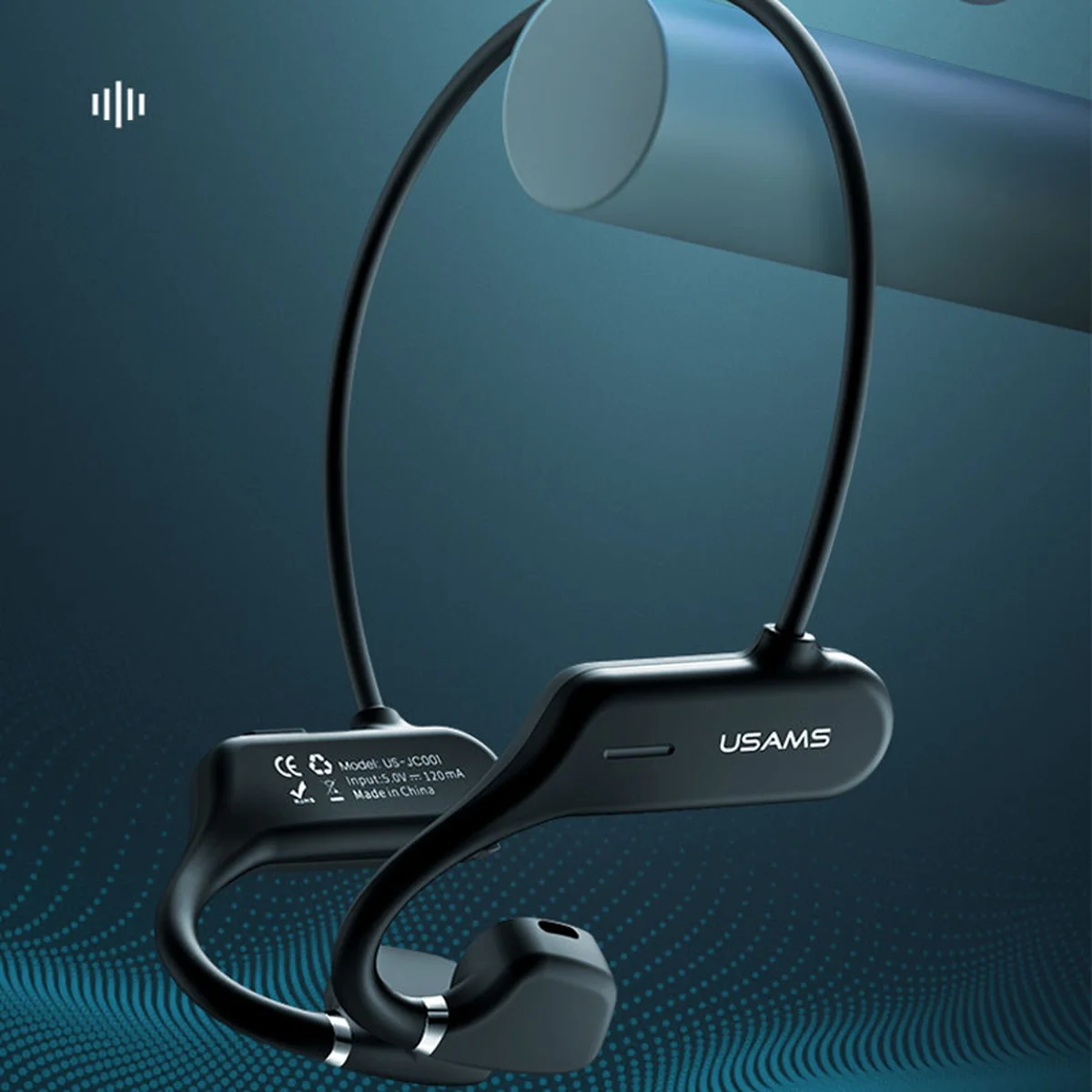 Беспроводные наушники Usams-JC Sports Черный