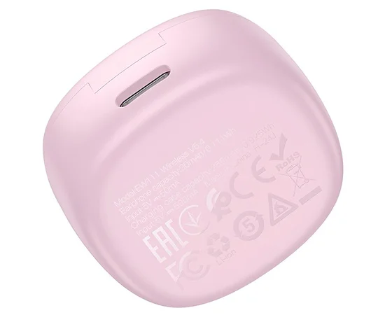 Беспроводные TWS наушники Hoco EW111 Friendly for children Pink