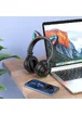 Bluetooth навушники BOROFONE BO18 Cat ear Чорний