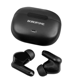 Беспроводные TWS наушники Borofone BW96 Mellow ANC+ENC Black