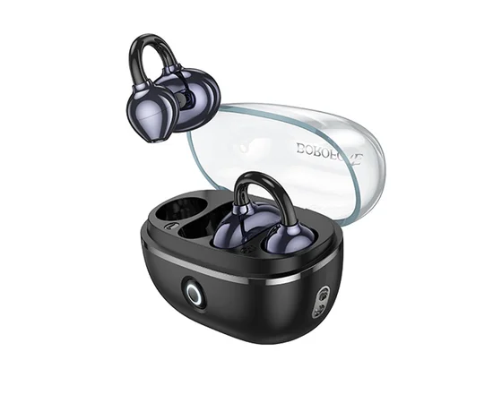Беспроводные TWS наушники BOROFONE FQ5 Spirit clip-on Black
