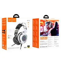 Накладные наушники Hoco W110 Resource (USB+3.5mm/2m) White