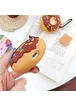 Силиконовый футляр Donut для наушников AirPods Коричневый