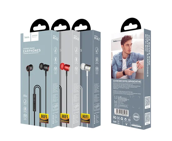 Стерео Наушники Hoco M42 Черный