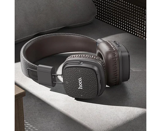 Накладні бездротові навушники Hoco W56 Earl Brown