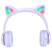 Наушники Hoco W39 Cat ear Purple